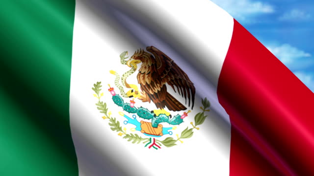 Bandera-mexicana-animación