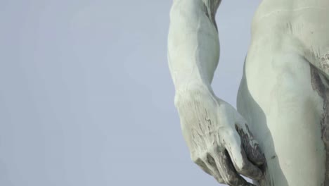 David-by-Michelangelo-in-bronze,-Florence-Tuscany-Italy