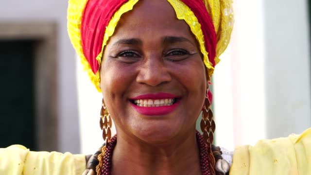 Porträt-von-Brasilianerin-afrikanischer-Abstammung---Baiana