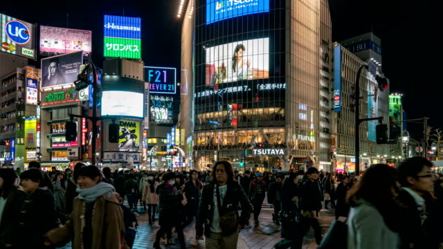 4-K-Time-lapse:-cantó-un-peatón-en-el-cruce-de-Shibuya-de-Tokio