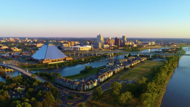 Memphis-Tennessee-TN-Downtown-Skyline-Aerial