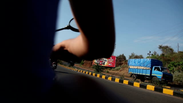 Indien,-GOA---2012:-Verkehr-in-Indien