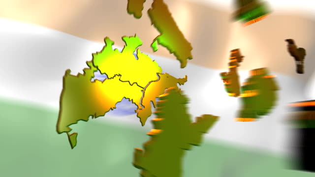 india-bandera-y-mapa