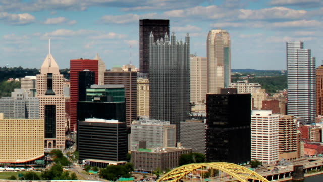 Lapso-de-tiempo-de-la-ciudad-de-Pittsburgh