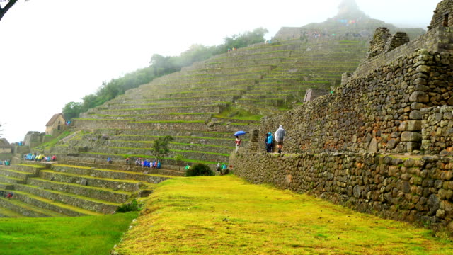 Blick-auf-Machu-Picchu-in-den-Regen-Tag