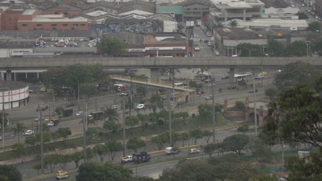 Zeitraffer-Straße-Medellin