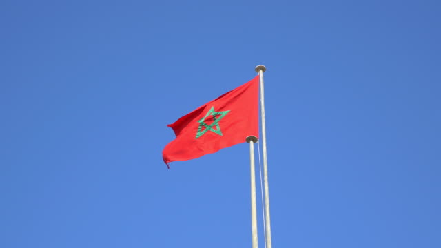 Dos-videos-de-Marruecos-bandera-en-4K