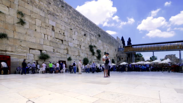 El-muro-de-las-lamentaciones-en-Jerusalén---lapso-de-tiempo