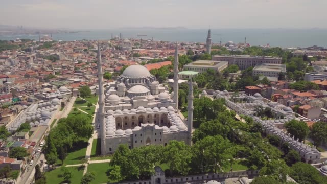 Vista-aérea-de-la-mezquita-de-Süleymaniye