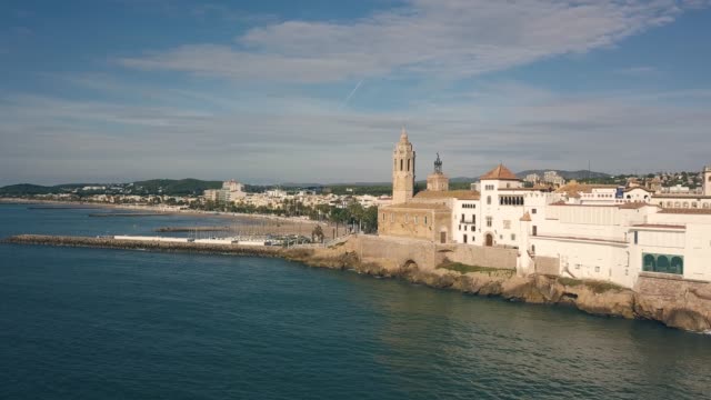 Aerial-view-of-Sitges