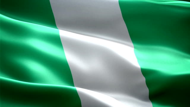 Nigeria-national-flag.-(New-surge-and-lighting-effect)