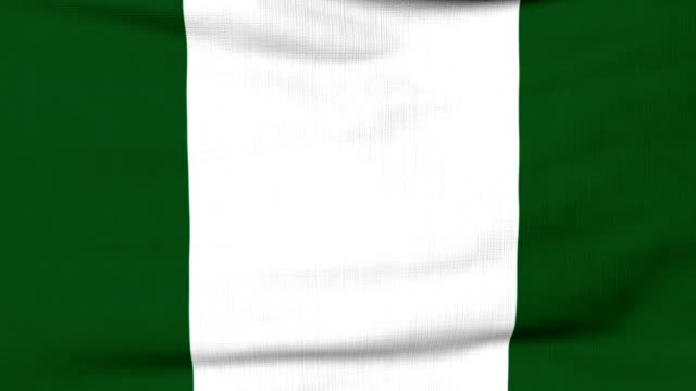 Nationalflagge-von-Nigeria-fliegen-mit-dem-wind