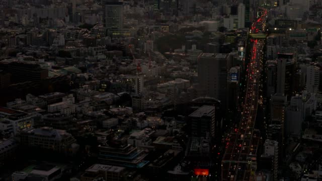 Blick-auf-Tokio-Stadtbild-in-der-Dämmerung-mit-Mt.-Fuji-im-Hintergrund