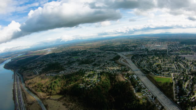 Luftaufnahme-von-Surrey-BC-British-Columbia-Kanada