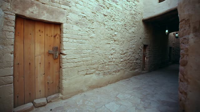 Vintage-Casa-Árabe-en-el-pueblo-árabe-patrimonio-de-Arabia-Saudita