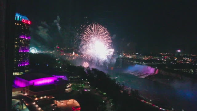 Nacht-der-Feuerwerk-Niagara-Falls.4K