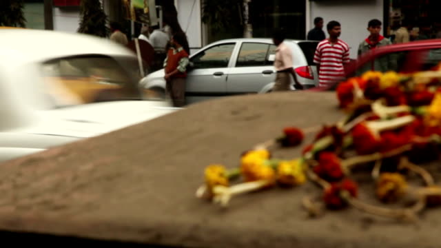 Straße-Szene-in-Kolkata-(Kalkutta),-Indien
