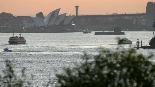 Sydney-bei-Sonnenuntergang