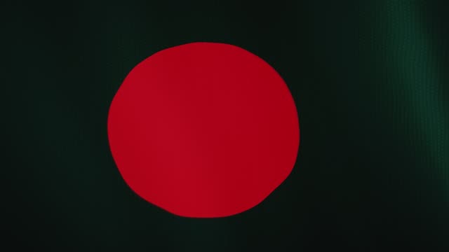 Bangladesch-Flagge-winken-Animation.-Vollbild.-Symbol-des-Landes