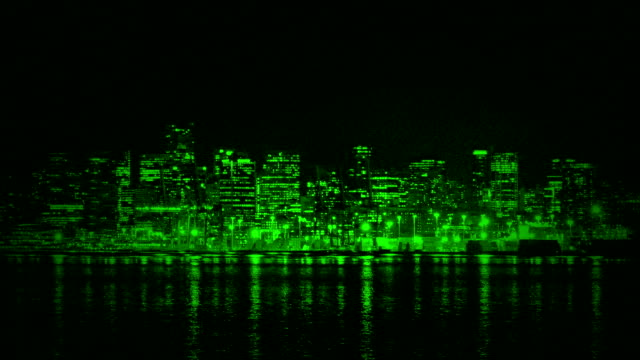 City-Waterfront-Night-Vision