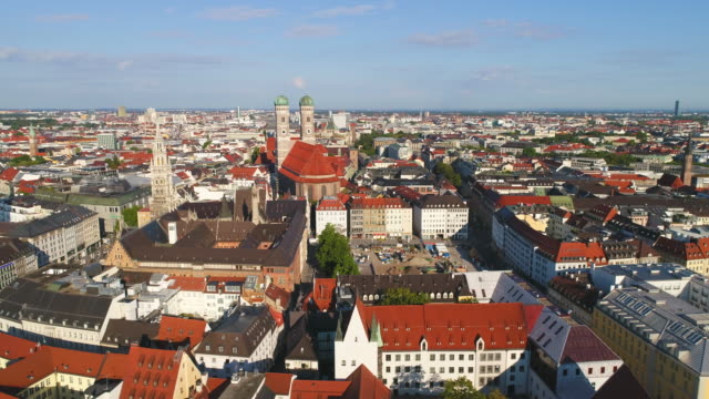 München-Aerial-Altstadt-Deutschland