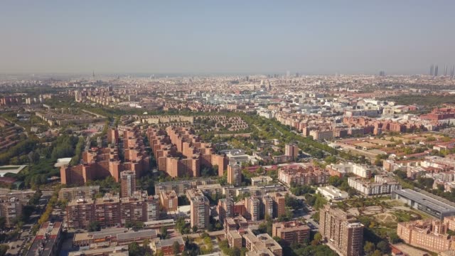 Aerial-view-of-Madrid