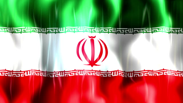 Iran-Flagge-Animation