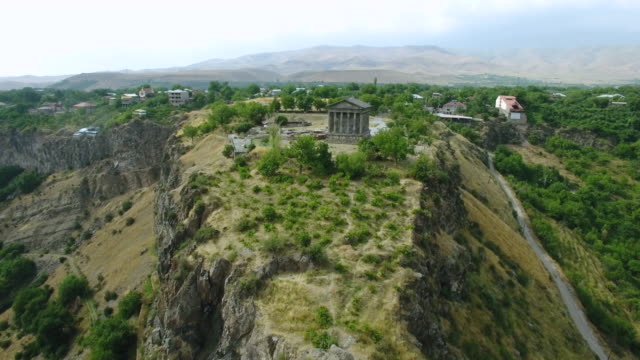 Ancient-Garni-heidnischen-Tempel,-der-hellenistische-Tempel-in-Armenien.