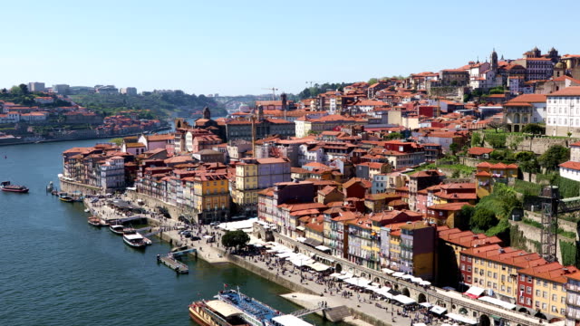 Porto-city-at-bright-sunny-day