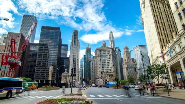 Chicago-Traffic-Time-Lapse-Clouds-4K-1080