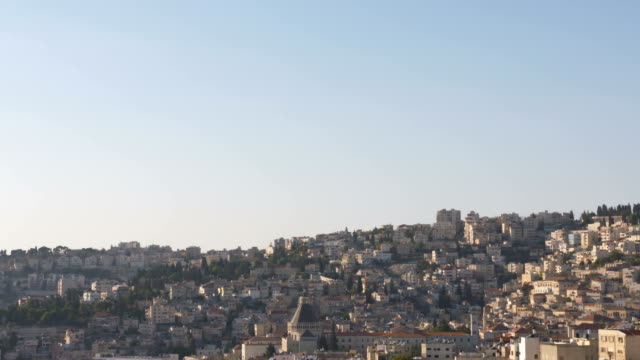 The-city-of-Nazareth-with-the-basilica-of-the-annunciation