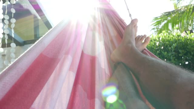 Relaxing-in-the-hammock