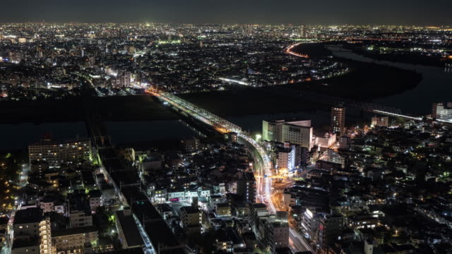 Paisaje-de-Chiba-y-Tokio-de-noche