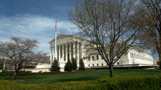 weiten-Blick-des-US-Supreme-Court-in-Washington,-d.c.
