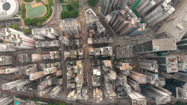 Tiro-de-abejón-aéreo-de-ciudad-de-Hong-Kong