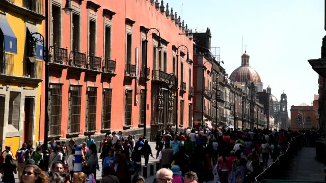 Straße-in-Mexiko-Stadt