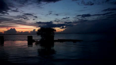 Orange-and-purple-Florida-sunset