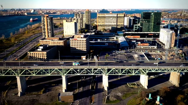 Antena-Footage-of-Montreal-Jacques-Cartier-Bridge