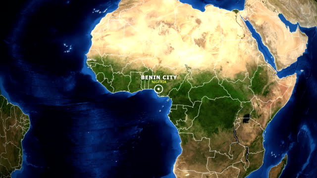 EARTH-ZOOM-IN-MAP---NIGERIA-BENIN-CITY