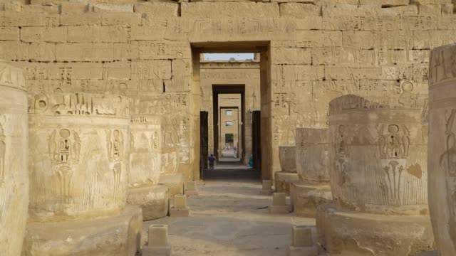 Templo-de-Medinet-Habu.-Egipto,-Luxor.