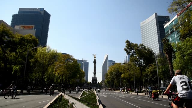 Visionen-von-Mexiko-Stadt,-mexiko-Stadt-Fußgängerzone