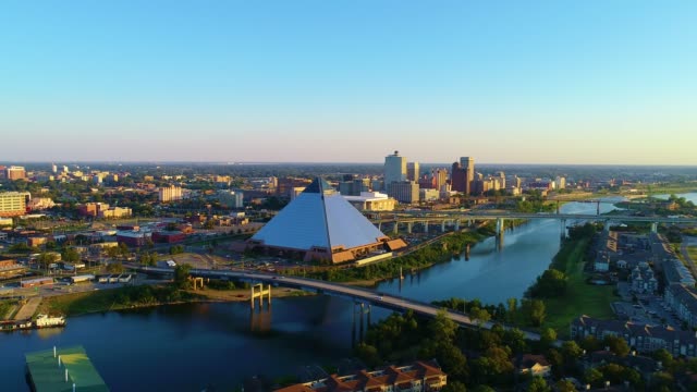 Memphis-Tennessee-TN-Drone-Skyline-Aerial