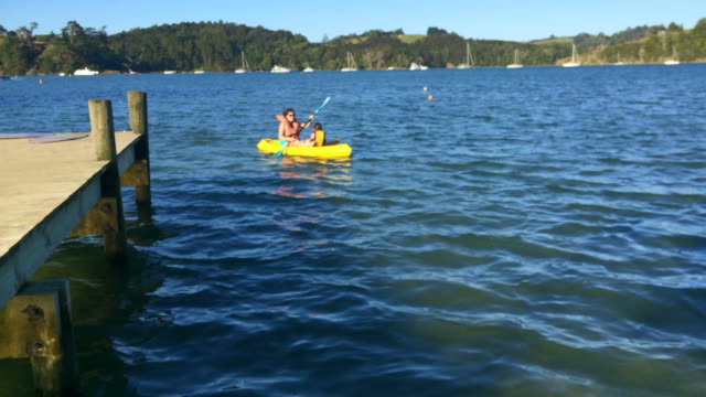 Mother-And-Daughter-Kayaking