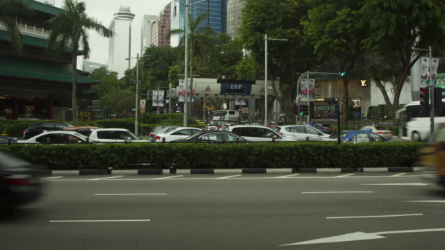 Time-lapse-Singapore-Orchard-road