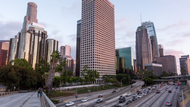 Downtown-Los-Angeles-Day-to-Night-Tilting-Hyperlapse-Timelapse