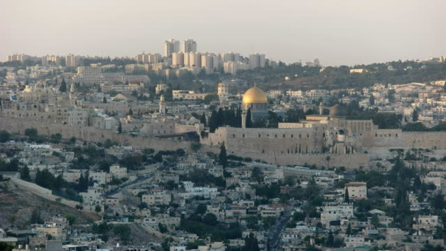 cúpula-de-la-roca-del-paseo-haas,-Jerusalén