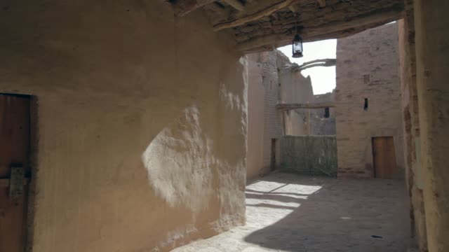 Vintage-Casa-Árabe-en-el-pueblo-árabe-patrimonio-de-Arabia-Saudita
