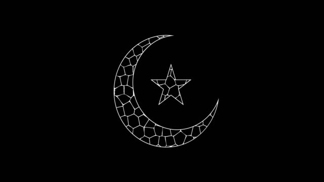 Animation---moderne-Eid-Mubarak-Glitch-Hintergrund