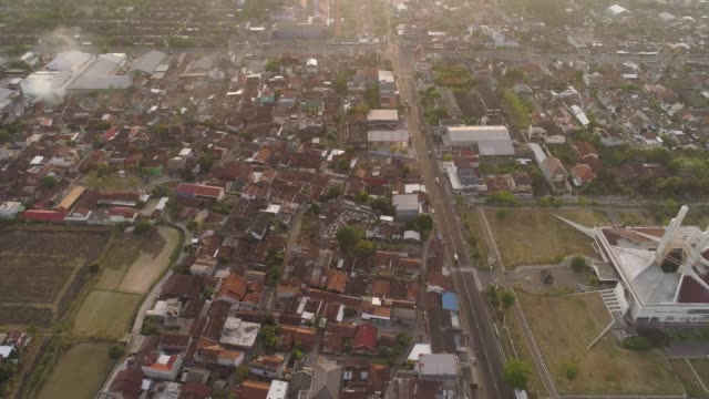 Luftbild-Yogyakarta,-Indonesien