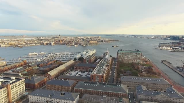 Boston-Skyline-von-North-Aerial-Panoramic